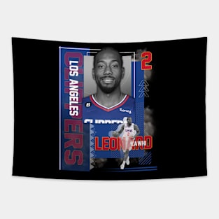 Los Angeles Clippers Kawhi Leonard 2 Tapestry