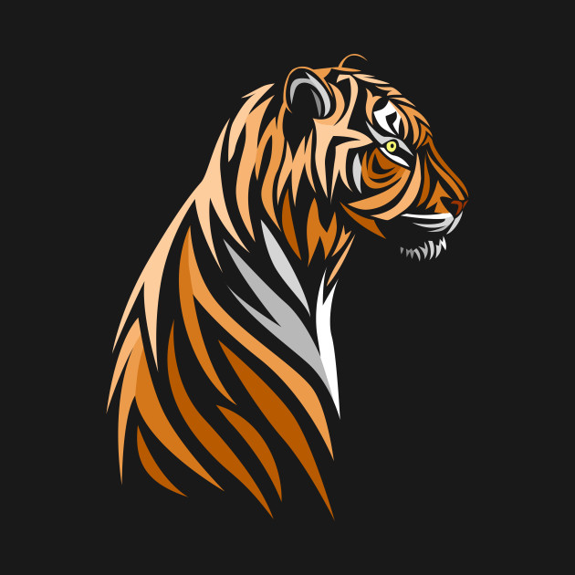  Tribal  tiger  Tiger  T Shirt TeePublic