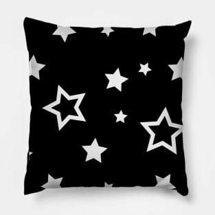 Beautiful stars at night cover the sky Pillow