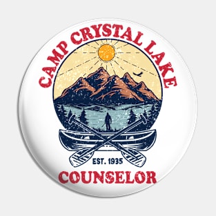 Camp Crystal Lake Pin