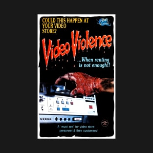 Video Violence VHS (1987) T-Shirt