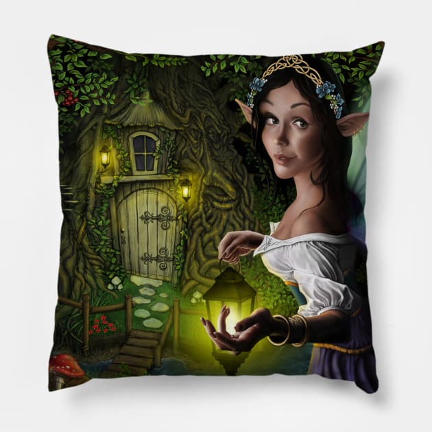 Faerie Pillow by AndreKoeks