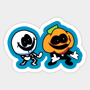 Spooky Month Pump and Skid Sticker  Spooky, Cartoon stickers, Month  stickers