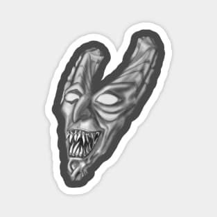 A Happy Krampus Christmas Magnet