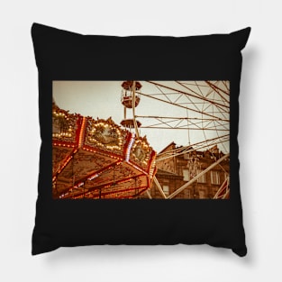 Vintage Carousel Pillow