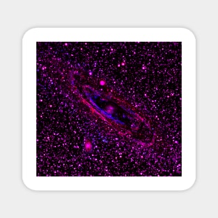 Space Galaxy Glowing Neon Magnet