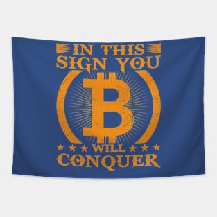 Bitcoin Conqueror Tapestry