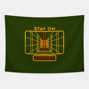 Stay On Target 1977 Targeting Computer Tapestry