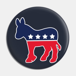 Democratic Donkey Pin