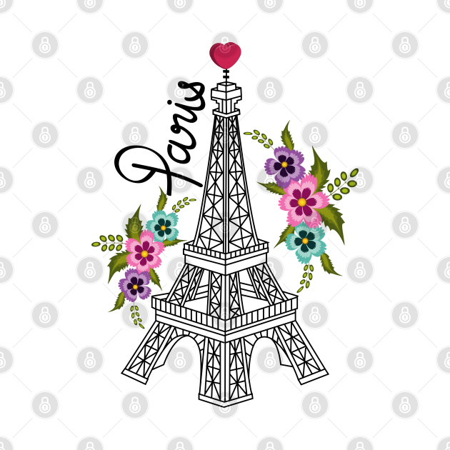 Eiffel Tower Paris - Eiffel Tower Paris - T-Shirt