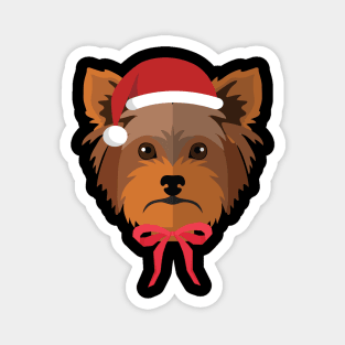 Yorkshire terrier (yorkie) Christmas Dog gift Magnet