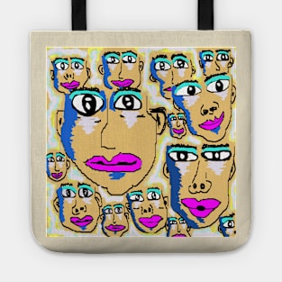 Faces Vol 2 Tote