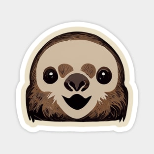 cute baby sloth Magnet