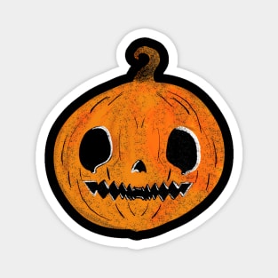 Happy Spooky Cute Pumpkin - Halloween T-Shirt Magnet