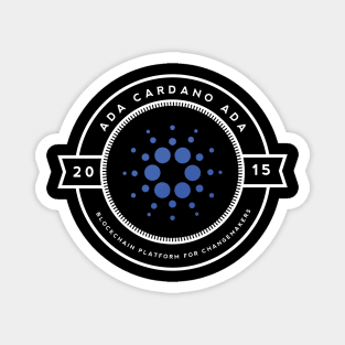 Cardano ADA Cryptocurrency Blockchain Magnet