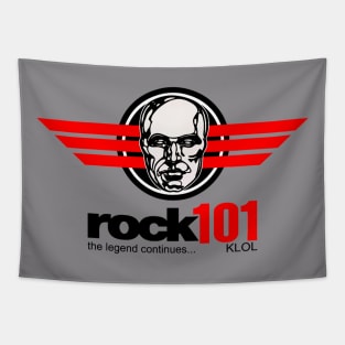 KLOL Rock 101 Radio Station Tapestry