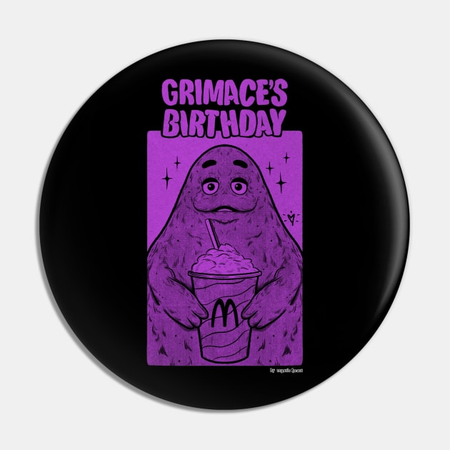 Grimace Birthday color Pin by Mystic Heart