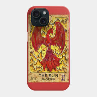 The Sun. Major Arcana Tarot Card. Phone Case