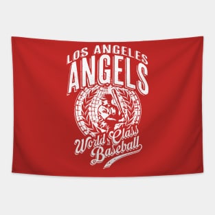 Vintage ANGELS World Class Baseball Tapestry