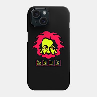 Portrait of a genius Phone Case