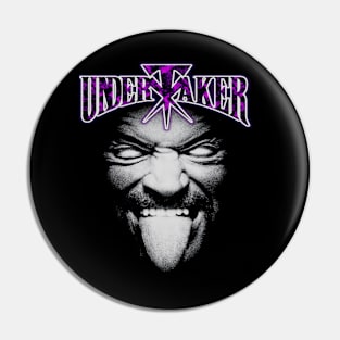 Undertaker Big Face Pin