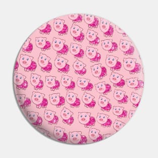 Piggies in Pink Pin