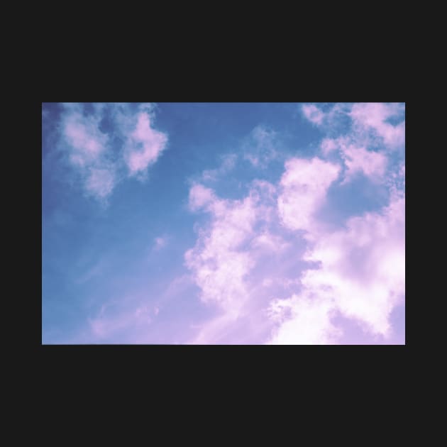 Sky with pink clouds by Uniquepixx