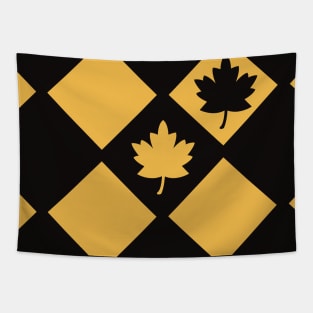 Leaves checker Tapestry