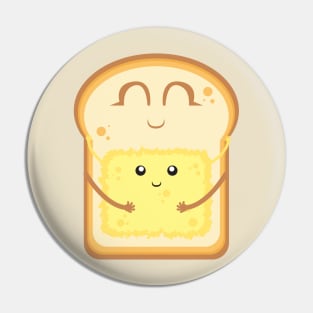 Breakfast butter toast Pin