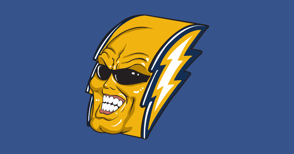 Los Angeles Chargers Bolt Man Los Angeles Chargers TShirt TeePublic