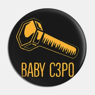 baby c3po Pin