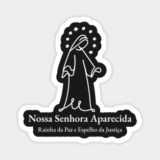 Our Lady of Aparecida (Nossa Senhora da Conceição Aparecida) 9W Magnet