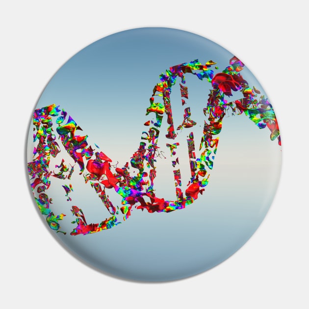 DNA Strand Pin by rolffimages