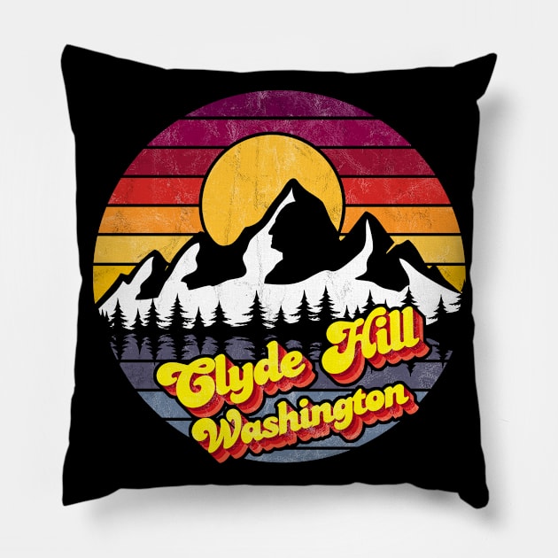 Clyde Hill Washington Pillow by Jennifer