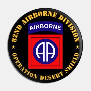 82nd Airborne Division - Operation Desert Shield Pin