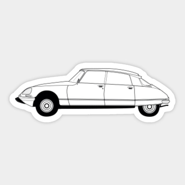 Citroen Ds Citroen Autocollant Teepublic Fr