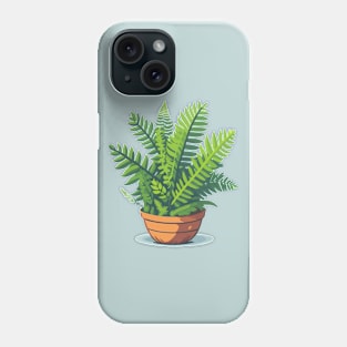 Potted Fern Phone Case