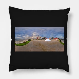 East Brother Island - Panorama Pillow