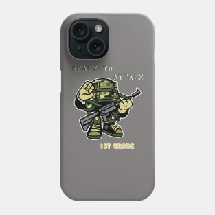 Ready To Attack 1st Grade Phone Case