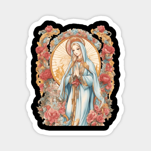 Saint Mary Magnet by animegirlnft