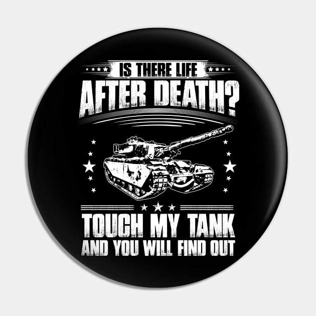 Tank Tanks Panzer Tank Forces Tanker Gift Present Pin by Krautshirts