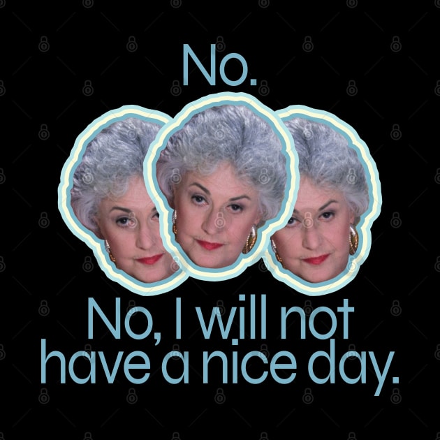 Dorothy Zbornak Says Buzz Off by Xanaduriffic