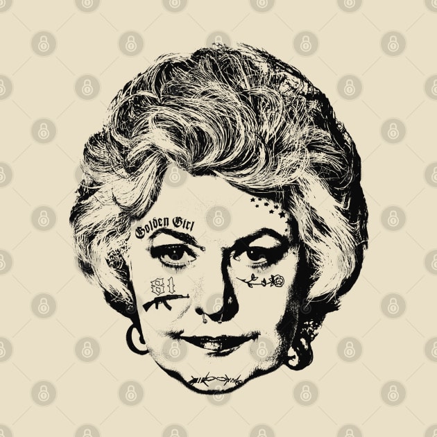 Bea Arthur † Punksthetic Face Design by DankFutura