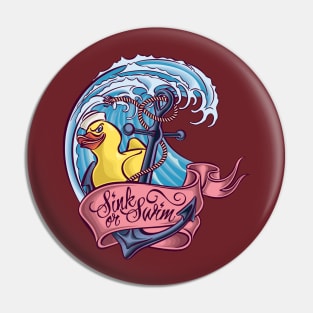 Sink or Swim Pin