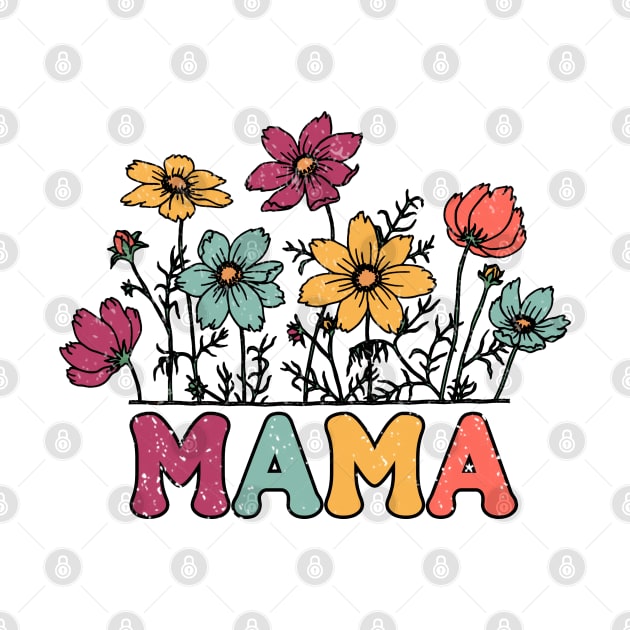 Colorful Mom Design Mother's Day Gift Idea Mom Mum by Dojaja