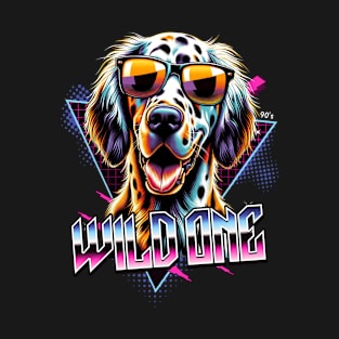 Wild One English Setter Dog T-Shirt