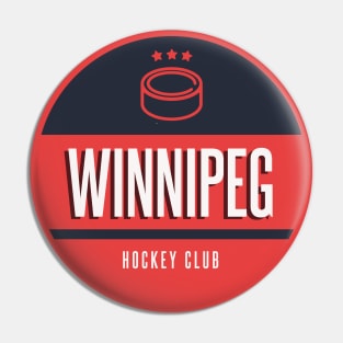 Winnipeg hockey club Pin