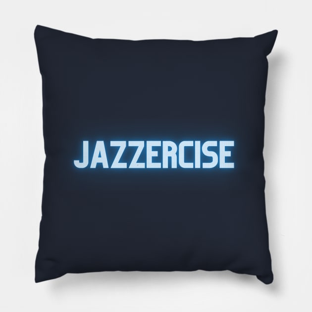 Jazzercise Pillow by Tea Time Shop