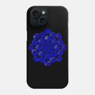 Blue USA Twenty Dollars Coin - Surrounded by other Coins Phone Case