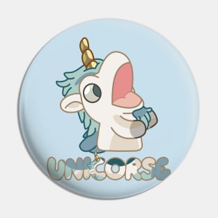 Unicorse  the cheekiest Pin